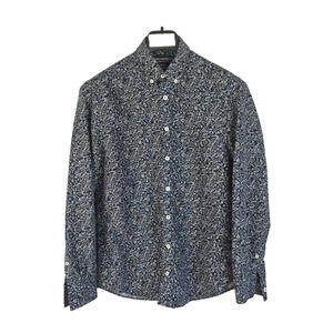 Graham & CO Dress Shirt Mens Small Slim Fit 14 1/2-15 32/33 Button Down Floral